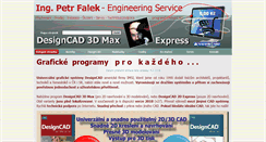 Desktop Screenshot of designcad.cz
