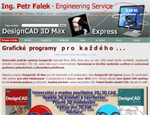 Tablet Screenshot of designcad.cz