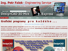 Tablet Screenshot of designcad.info